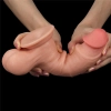 7.8 Sliding Skin Dual Layer Dong - Whole Testicle
