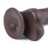 7 Sliding Skin Dual Layer Dong - Black