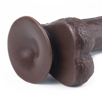 7 Sliding Skin Dual Layer Dong - Black