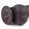 9 Sliding Skin Dual Layer Dong - Black