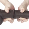 9 Sliding Skin Dual Layer Dong - Black