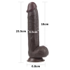 9.0 Sliding Skin Dual Layer Dong - Black