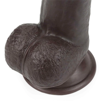 9.0 Sliding Skin Dual Layer Dong - Black
