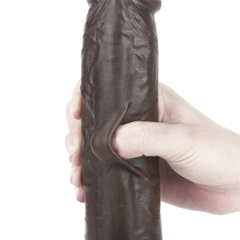 9.0 Sliding Skin Dual Layer Dong - Black