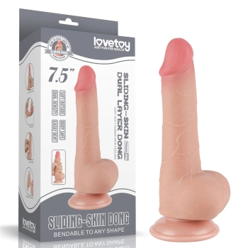 7.5 Sliding Skin Dual Layer Dong Flesh