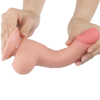 7.5 Sliding Skin Dual Layer Dong Flesh