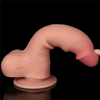 8 Sliding Skin Dual Layer Dong Flesh