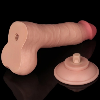 8 Sliding Skin Dual Layer Dong Flesh