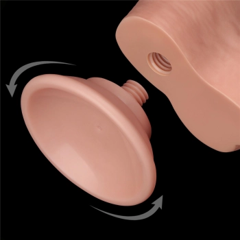 8 Sliding Skin Dual Layer Dong Flesh