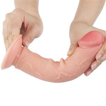 8 Sliding Skin Dual Layer Dong Flesh