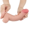 Dildo realistyczne z przesuwającą się skórą Lovetoy 20 cm