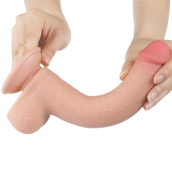 9 Sliding Skin Dual Layer Dong Flesh