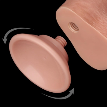 9 Sliding Skin Dual Layer Dong Flesh