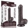 7 Sliding Skin Dual Layer Dong Black