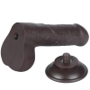 7 Sliding Skin Dual Layer Dong Black
