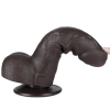 7 Sliding Skin Dual Layer Dong Black