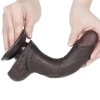 7.5 Sliding Skin Dual Layer Dong Black
