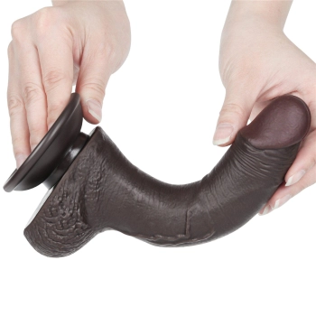 7.5 Sliding Skin Dual Layer Dong Black