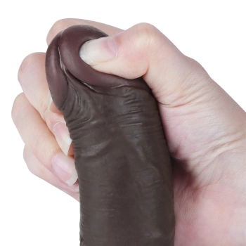 7.5 Sliding Skin Dual Layer Dong Black