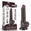 7.5 Sliding Skin Dual Layer Dong Black