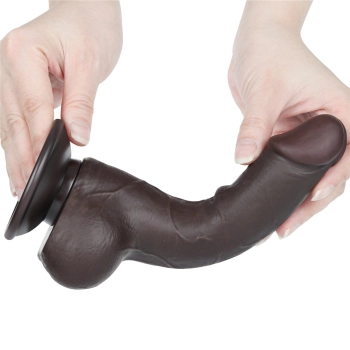 7.5 Sliding Skin Dual Layer Dong Black