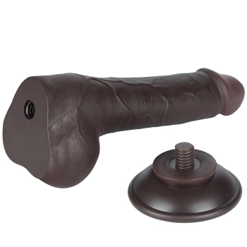 7.5 Sliding Skin Dual Layer Dong Black