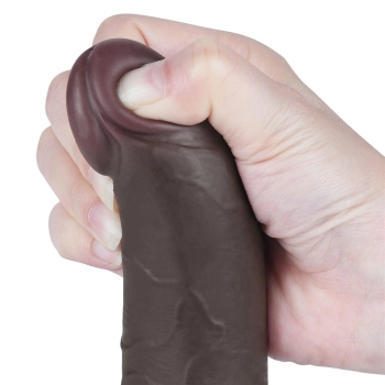 7.5 Sliding Skin Dual Layer Dong Black