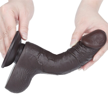 7.5 Sliding Skin Dual Layer Dong Black