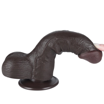 7.5 Sliding Skin Dual Layer Dong Black