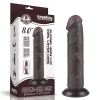 8 Sliding Skin Dual Layer Dong Black