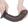 8 Sliding Skin Dual Layer Dong Black