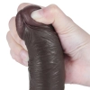 8 Sliding Skin Dual Layer Dong Black