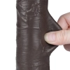 8 Sliding Skin Dual Layer Dong Black