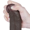 8 Sliding Skin Dual Layer Dong Black