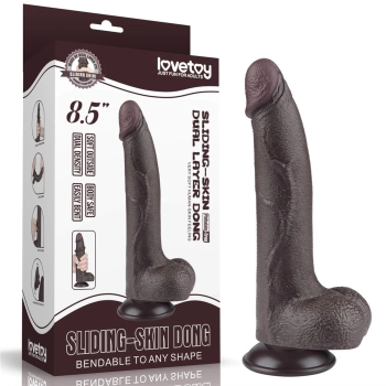 8.5 Sliding Skin Dual Layer Dong Black