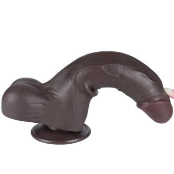 8.5 Sliding Skin Dual Layer Dong Black