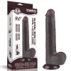 9 Sliding Skin Dual Layer Dong Black