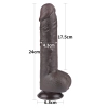 9.5 Sliding Skin Dual Layer Dong Black