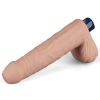 Realistyczne dildo wibrujące Lovetoy Real Softee 23 cm cieliste USB