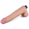 Dildo realistyczne wibrujące Lovetoy Softee TPE cieliste USB 26,5 cm