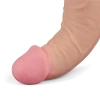 Dildo realistyczne wibrujące Lovetoy Softee TPE cieliste USB 26,5 cm