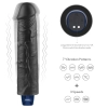Realistyczne dildo wibrujące Lovetoy Softee czarne USB 24 cm