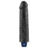 Realistyczne dildo wibrujące Lovetoy Softee czarne USB 24 cm