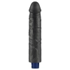 Realistyczne dildo wibrujące Lovetoy Softee czarne USB 24 cm