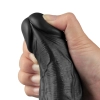 Dildo realistyczne wibrujące Lovetoy Real Softee czarne USB 25cm