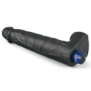 Dildo wibrujące realistyczne Lovetoy TPE czarne 27cm ładowane