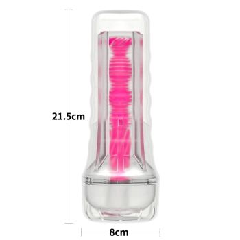8.5 Lumino Play Masturbator - Pink Glow