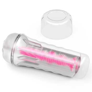 8.5 Lumino Play Masturbator - Pink Glow