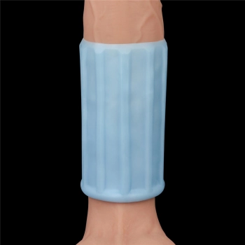 Wibrujący pierścień rycerza powiększający Lovetoy 10 cm
