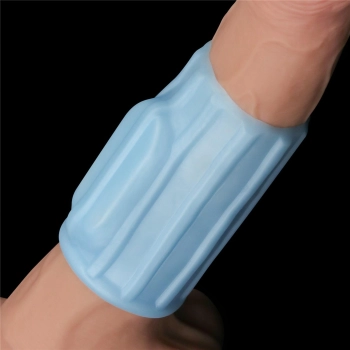 Wibrujący pierścień rycerza powiększający Lovetoy 10 cm